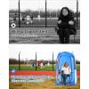 Sportneer XL Pop Up Sports Tent, 46″ L x 46″ W x 63.5″ H Clear TPU Outdoor Shelter for 1 Adult & 1 Child, All-Weather Warm Bubble Pod with Instant Setup, Wind & Rain Protection for Spectators(Blue)