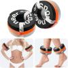 Foam Aquatic Cuffs Exercise Equipment: Sportneer Water Aerobics Float Ring with Adjustable Webbing Pool Exercise Workout Set Water Ankle Ring(Grey)