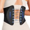 Sportneer Back Support Waist Trimmer Belt: Adjustable Back Brace Lumbar Support with Pulley System Waist Belt for Women Men