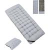 Sportneer Cot Mattress: 2″ Thick Soft Comfortable Camping Cot Mattress Pad for Sleeping – 75”x28”Cot Mattress Topper with Fix Straps for Single Bed/Camp Cot/Rv Bunk(Grey)