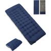Sportneer Cot Mattress: 2″ Thick Soft Comfortable Camping Cot Mattress Pad for Sleeping – 75”x28”Cot Mattress Topper with Fix Straps for Single Bed/Camp Cot/Rv Bunk(Blue)