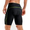 Sportneer Padded Bike Shorts for Men – 4D Padding Mens Bicycle Cycling Biking Clothing Shorts, Breathable and Absorbent(Black Green Line)