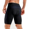Sportneer Padded Bike Shorts for Men – 4D Padding Mens Bicycle Cycling Biking Clothing Shorts, Breathable and Absorbent(Dark Blue Line)