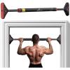 Sportneer Pull Up Bar Doorway Chin Up Bar No Screws Door Frame Chin Up Push Up Sit Up Bar Adjustable 75-94cm (29.5in-37in) Up to 200kg Capacity Workout Bar