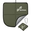 Sportneer Sitting Pad, Lightweight Waterproof Folding Seat Pad for Backpacking, 15.75” x 15.75” Portable Camping Seat Mat for Hiking, Picnics & Outdoor Use(Army Green)