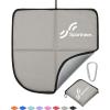 Sportneer Sitting Pad, Lightweight Waterproof Folding Seat Pad for Backpacking, 15.75” x 15.75” Portable Camping Seat Mat for Hiking, Picnics & Outdoor Use(Grey)
