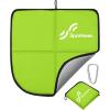 Sportneer Sitting Pad, Lightweight Waterproof Folding Seat Pad for Backpacking, 15.75” x 15.75” Portable Camping Seat Mat for Hiking, Picnics & Outdoor Use(Fruit Green)