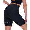 Sportneer Women Padded Bike Shorts – Bicycle Cycling Shorts for Womens Biking 4D Gel Padding for Mountain Bike and Road Bike(Black)