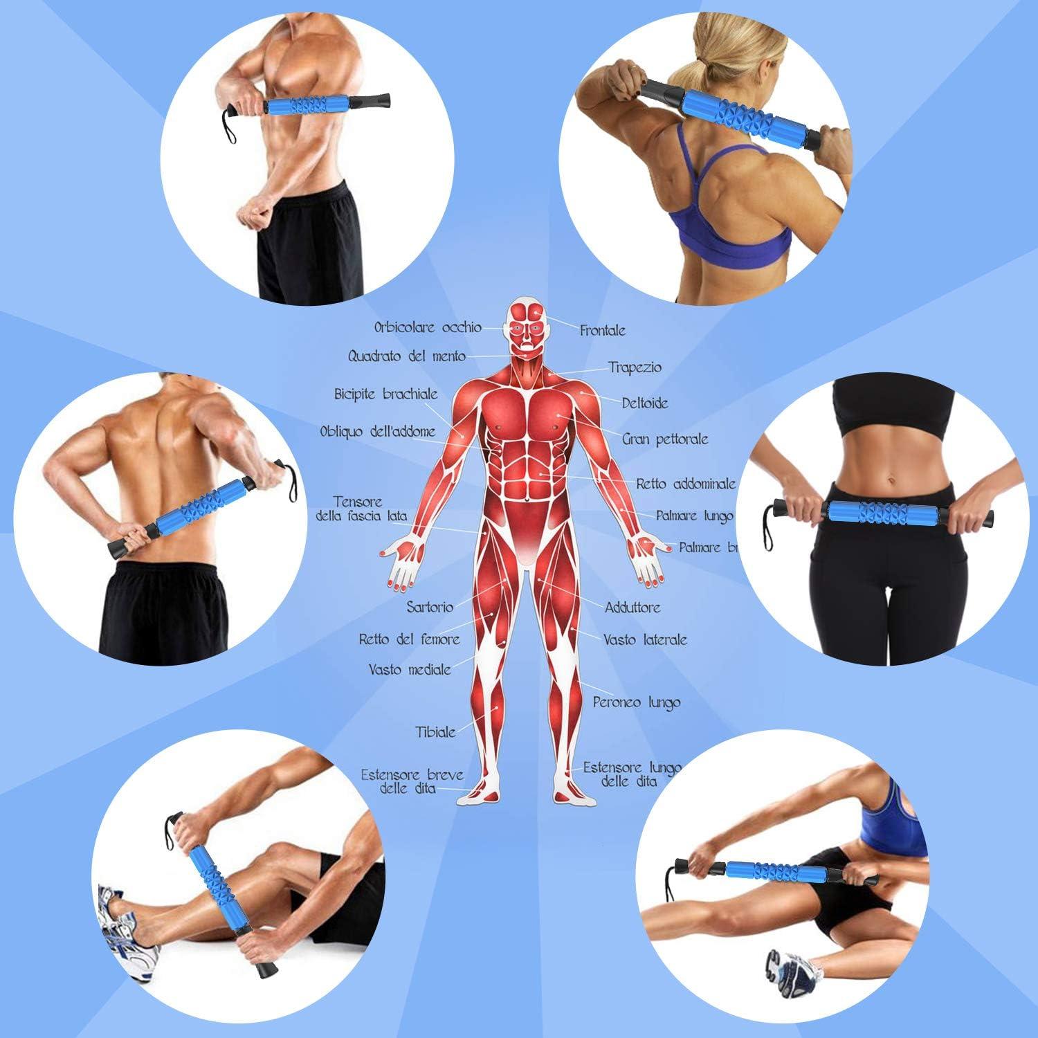 image:imageSportneer Adjustable Ankle WeightsHandheld EVA Foam Roller Massage Stick