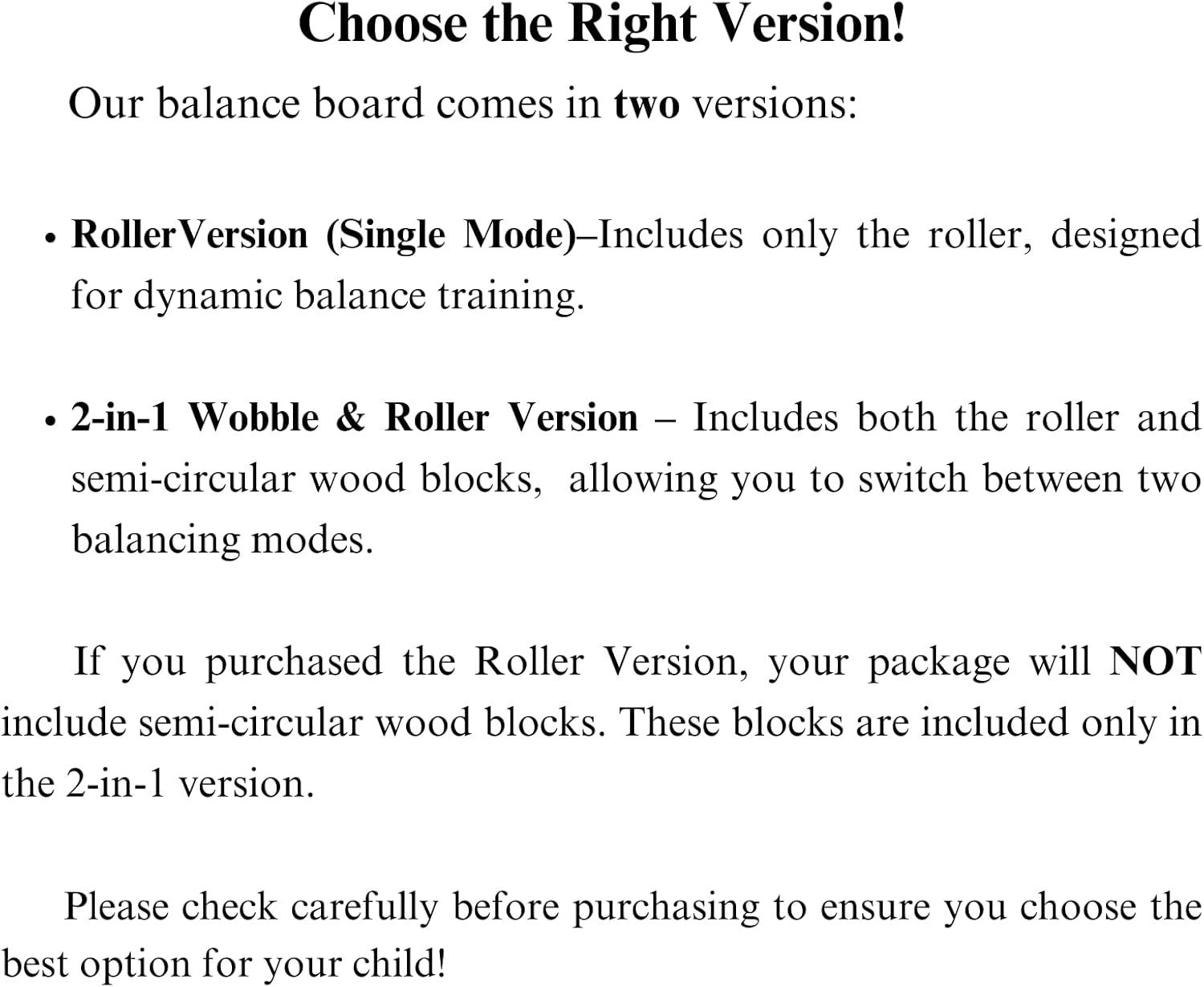 image:imageSportneer Balance Board Kids Wooden Wobble Board for Kids Safe and Sturdy Balance Trainer Kids Balance Board for 35 612 With Semicircular Wobble Blocks