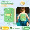 Back Board Kids Swim Belt: Sportneer Swimming Training Belt Swim Trainer Adjustable Layers Thicken Foam Training Board Pool Floaties for Kids Swimming Beginners Floats Swim Lessons Equipment(Green)