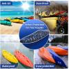 Kayak Cover 9.3-10.5ft, Sportneer Waterproof Boat Covers, Kayak Cockpit Cover for Outdoor Storage, 300D Dust Canoe Cover-UV Sunblock Shield Protector Kayak Canoe Cockpit Accessories for Indoor Outdoor