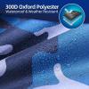 Kayak Cover 9.3-10.5ft, Sportneer Waterproof Boat Covers, Kayak Cockpit Cover for Outdoor Storage, 300D Dust Canoe Cover-UV Sunblock Shield Protector Kayak Canoe Cockpit Accessories for Indoor Outdoor