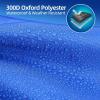 Kayak Cover, Sportneer Waterproof Kayak Covers 9.3-10.5ft Kayak Cover UV Sunblock Shield Protector Kayak Canoe Boat for Indoor Outdoor Storage with Storage Bag 3 Adjustable Bands