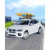 Kayak Roof Rack, Sportneer Folding Kayak Rack for SUV J Bar Rack for Canoe Cars Truck Universal Kayak Carrier for Paddleboard Surfboard Ski Board Mount on Crossbar with Tie Down Straps