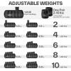 Sportneer Adjustable Weighted Ankle Weights with Adjustable Wrist Weights