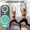 Sportneer Adjustable Wrist Weights for Women Men – Arm Weights Knob Silicone Pilates weights, Weighted Bracelet for Walking, Running, Workout, Yoga, Water Aerobics, Pool Exercises, Set of 2 (1LB Each)(Green)
