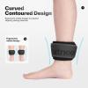 Sportneer Ankle Weights 0.5/1/2/3/5 LBS 1 Pair Wrist Leg Arm Weights for Women Men Kids Child with Adjustable Straps, Strength Weighted for Jogging Running Walking Fitness Gym Workout(Black)