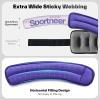 Sportneer Ankle Weights 0.5/1/2/3/5 LBS 1 Pair Wrist Leg Arm Weights for Women Men Kids Child with Adjustable Straps, Strength Weighted for Jogging Running Walking Fitness Gym Workout(Purple)