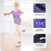 Sportneer Ankle Weights 0.5/1/2/3/5 LBS 1 Pair Wrist Leg Arm Weights for Women Men Kids Child with Adjustable Straps, Strength Weighted for Jogging Running Walking Fitness Gym Workout(Purple)