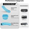 Sportneer Ankle Weights 0.5/1/2/3/5 LBS 1 Pair Wrist Leg Arm Weights for Women Men Kids Child with Adjustable Straps, Strength Weighted for Jogging Running Walking Fitness Gym Workout(Blue)