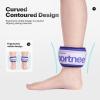 Sportneer Ankle Weights 0.5/1/2/3/5 LBS 1 Pair Wrist Leg Arm Weights for Women Men Kids Child with Adjustable Straps, Strength Weighted for Jogging Running Walking Fitness Gym Workout(Purple)