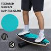 Sportneer Balance Board – 7 Modes Wobble Board with Adjustable Stoppers – Exercise Balancing Stability Trainer for Improve Balance, Surf Trainer & Physical Therapy – Roller and 2.8” Ball Included(Turquoise)