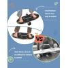 Sportneer Balance Board Kids Wooden Wobble Board for Kids, Safe and Sturdy Balance Trainer, Kids Balance Board for 3-5 6-12 (With Semi-circular Wobble Blocks)