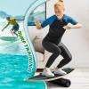 Sportneer Balance Board Upgrade – 8-in-1 Wooden Wobble Board with Roller, Rubber Ball & Half Ball, Balance Trainer for Adults, Core Strength & Physical Therapy Equipment 450 LBS