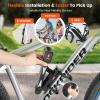 Sportneer Bike Lock – High Security Folding Bicycle Lock Art Certified – Bike Locks Heavy Duty Anti Theft with 3 Stainless Keys and Mount Bracket for Bicycles Scooter Ebike – 95cm/3.12ft, 2.86lbs