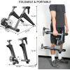 Sportneer Bike Trainer – Portable Fluid Stationary Bike Stand for Indoor Riding, Bike Trainer Stand with 26-28″ & 700C Wheels, Quick Release Lever & Adjustable Rubber Feet, Foldable Storage