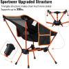 Sportneer Camp Chairs for Adults, Backpack Beach Chair Lightweight Folding Compact Camping Chairs Portable Backpacking Chair for Camping Hiking Lawn Picnic Outdoor Travel
