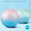 Sportneer Extra Thick Exercise Ball – 25.6”Yoga Ball with Quick Pump – Anti-Burst and Slip Resistant Fitness Ball Chair for Pregnancy and Physical Therapy(Pink Blue)