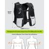 Sportneer Hydration Backpack: Running Vest with Reflective Strips -Lightweight Hydration Vest Backpack for Running Hiking Biking Cycling for Women Men
