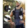 Sportneer Hydration Backpack: Running Vest with Reflective Strips -Lightweight Hydration Vest Backpack for Running Hiking Biking Cycling for Women Men