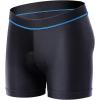 Sportneer Padded Bike Shorts for Men 3D Padding Men’s Cycling Biking Underwear Anti-Slip Design Breathable & Adsorbent(Black Wtih Blue Lines)