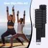 Sportneer S-Shaped Wrist Weights Set of 2 (1LB/2LB Each) for Women Men Comfortable Arm Leg Weight for Pilates, Running, Walking, Workout, Yoga, Water Aerobics, Pool Exercises(Twilight Black)