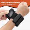 Sportneer S-Shaped Wrist Weights Set of 2 (1LB/2LB Each) for Women Men Comfortable Arm Leg Weight for Pilates, Running, Walking, Workout, Yoga, Water Aerobics, Pool Exercises(Twilight Black)