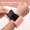 Sportneer S-Shaped Wrist Weights Set of 2 (1LB/2LB Each) for Women Men Comfortable Arm Leg Weight for Pilates, Running, Walking, Workout, Yoga, Water Aerobics, Pool Exercises(Blush Peach)