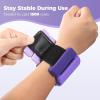 Sportneer S-Shaped Wrist Weights Set of 2 (1LB/2LB Each) for Women Men Comfortable Arm Leg Weight for Pilates, Running, Walking, Workout, Yoga, Water Aerobics, Pool Exercises(Halo Violet)
