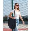Sportneer Stadium Seats with Back Support: Extra Wide Stadium Seats for Bleachers with Shoulder Strap 2 Pack – Portable Round Bleacher Seats with 6 Reclining Positions for Camping, Sport, Event