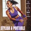 Sportneer Wrist & Ankle Weights for Women Men – 1 Pair (1 lb/2 lb Each) | Adjustable Weighted Bracelet Silicone Bangles for Yoga, Dance, Pilates, Cardio, Aerobics, Gym, Pool Exercises and Jogging(Punk Purple)