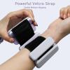 Sportneer Wrist & Ankle Weights for Women Men – 1 Pair (1 lb/2 lb Each) | Adjustable Weighted Bracelet Silicone Bangles for Yoga, Dance, Pilates, Cardio, Aerobics, Gym, Pool Exercises and Jogging(Rhino Grey)