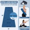 Yoga Mat with Poses, Sportneer Yoga Mats for Women & Men, Non Slip Double-Sided, Exercise Mats for Home Workout – 24″ Wide x 72″ Long x 1/4″ Thick – Exercise Mat Yoga Mat with Strap Home Gym