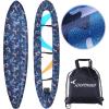 Kayak Cover 9.3-10.5ft, Sportneer Waterproof Boat Covers, Kayak Cockpit Cover for Outdoor Storage, 300D Dust Canoe Cover-UV Sunblock Shield Protector Kayak Canoe Cockpit Accessories for Indoor Outdoor