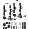 Kayak Roof Rack, Sportneer Folding Kayak Rack for SUV J Bar Rack for Canoe Cars Truck Universal Kayak Carrier for Paddleboard Surfboard Ski Board Mount on Crossbar with Tie Down Straps