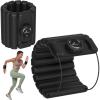 Sportneer Adjustable Wrist Weights for Women Men – Arm Weights Knob Silicone Pilates weights, Weighted Bracelet for Walking, Running, Workout, Yoga, Water Aerobics, Pool Exercises, Set of 2 (1LB Each)(Black)