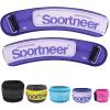 Sportneer Ankle Weights 0.5/1/2/3/5 LBS 1 Pair Wrist Leg Arm Weights for Women Men Kids Child with Adjustable Straps, Strength Weighted for Jogging Running Walking Fitness Gym Workout(Purple)