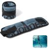 Sportneer Ankle Weights for Men Women Kids Strength Training,10 lbs/Pair Leg Weights Set Comfortable and Soft Perfect for Dancing Running Walking Fitness Workout(Gray-blue)