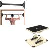Sportneer Pull Up Bar: Strength Training Chin up Bar without Screws Bundle with Balance Board for Adults Wobble Board Adjustable 2-in-1 Slant Board